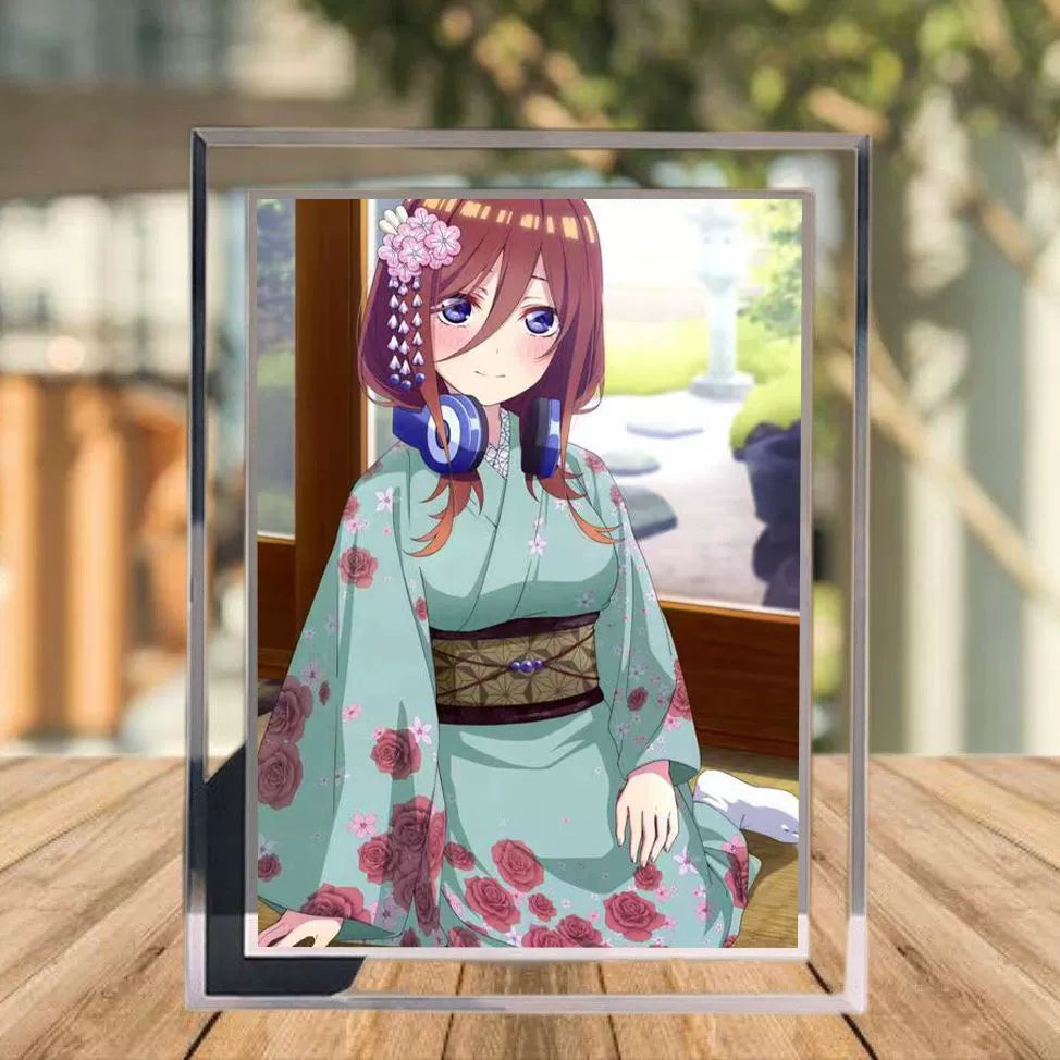 Nakano Anime Crystal Photo Frame
