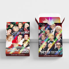 60pcs TREASURE Album NEW WAV Holographic Photocard Sticker