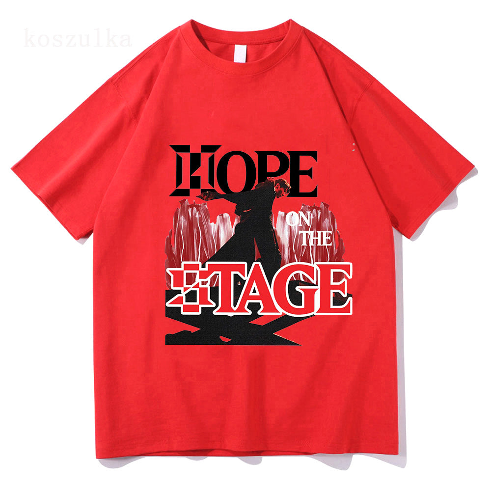 Unisex J-Hope Crew Ncek T-shirt