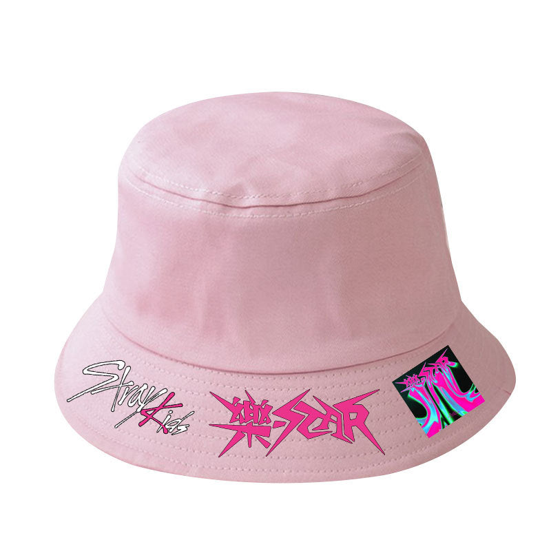 Trendy KPOP Star Personalized Logo Bucket Hat