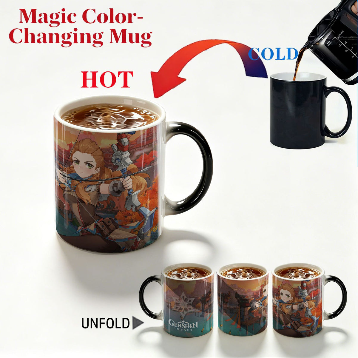 GI Color-changing Ceramic Mug