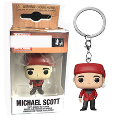 Michael Scott Keychain Pendant Figure