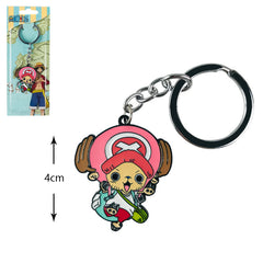 Cute Luffy Necklace Keychain Pendant