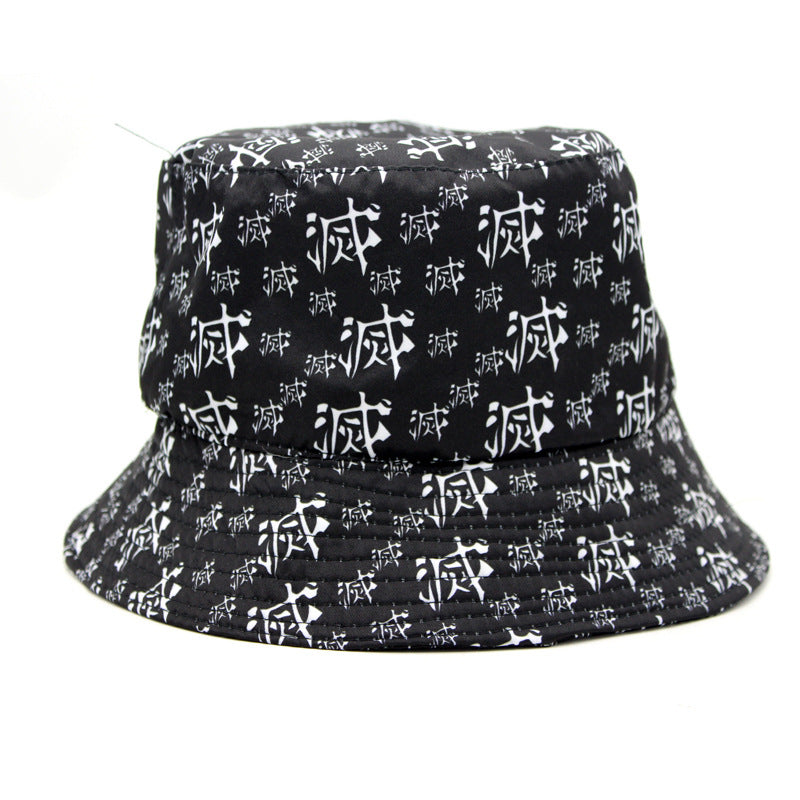 Versatile Anime Printed Bucket Hat