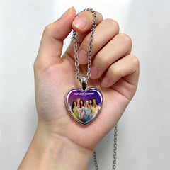 KATSEYE Heart Pendant Alloy Necklace