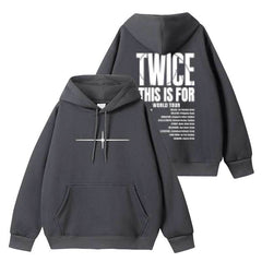 Casual TWICE ThisIsFor Pullover Hoodie Jacket