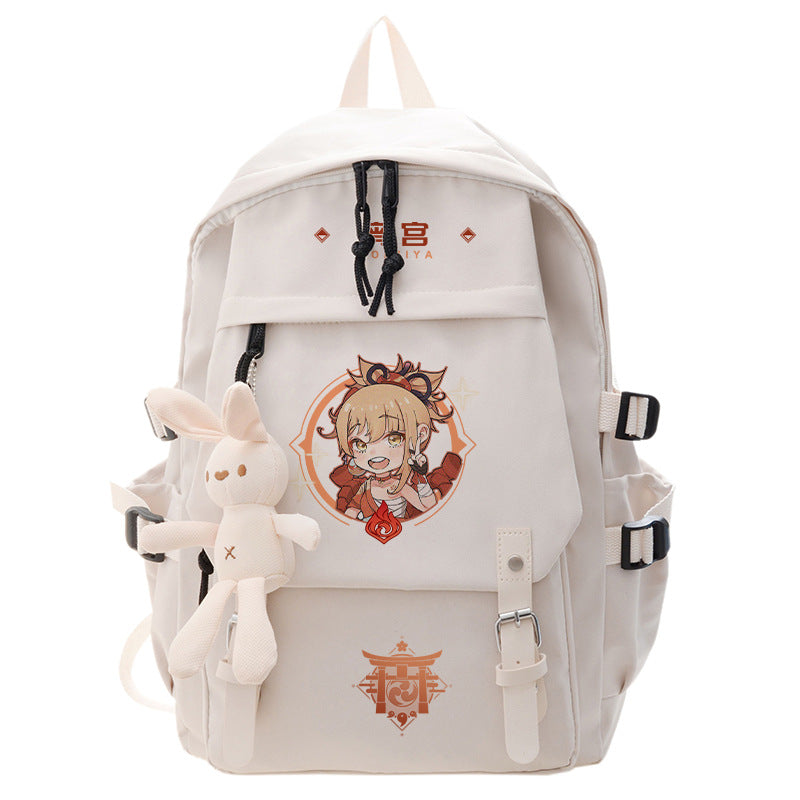 Casual Game Graphic Print Backpack