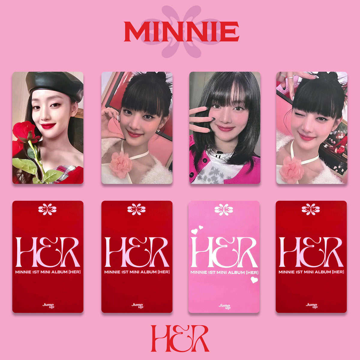 Minnie HER Album Card Bonus Photocard