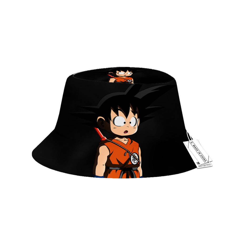 Cool Anime 3d Print Bucket Hat