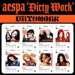 æ Album Dirty Work Transparent Photocard Collection