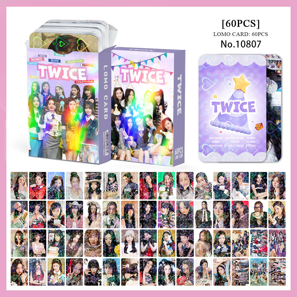 60PCS TWICE Flash Photocard Special Edition
