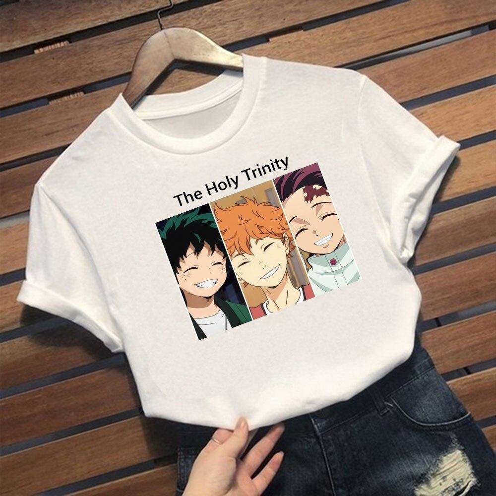 Cute Anime Summer Short Sleeve T-Shirt