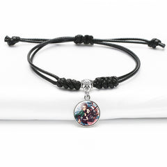 Chic Anime Gem Black Bracelet