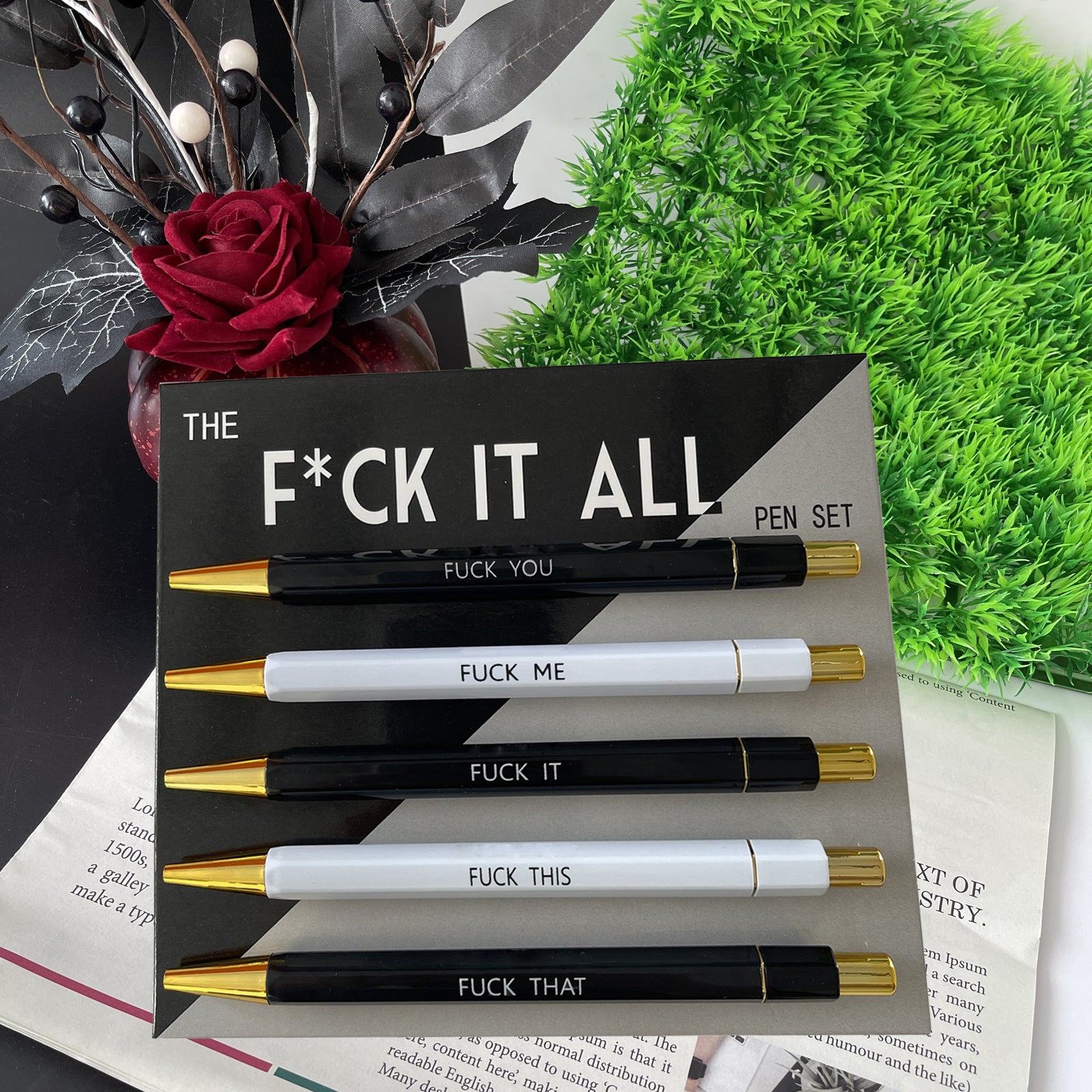 Hilarious Pens Set
