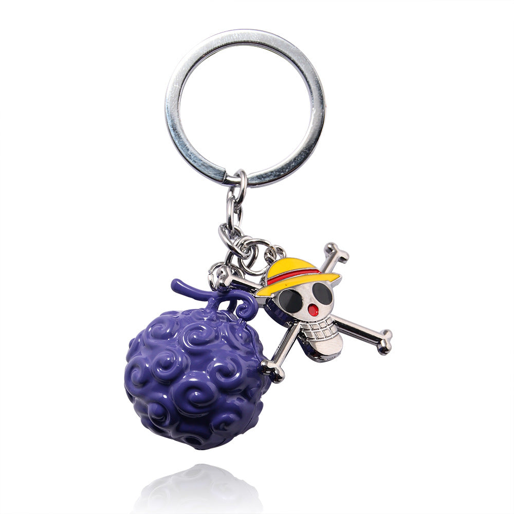 Cute Devil Fruit Keychain Pendant