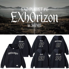 PLANET #6 EXhOrizon Tour Zipper Hoodie