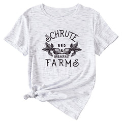 SCHRUTE FARMS Casual Short-sleeved T-shirt