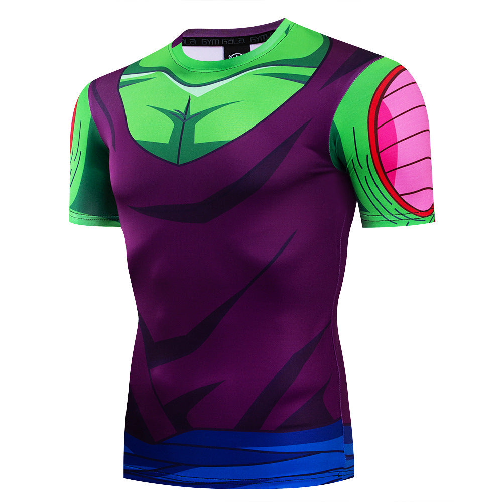 Men's Sports Fitness 3D Cosplay T-shirt