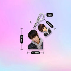 RYUL WOOJIN Acrylic Bag Keyring