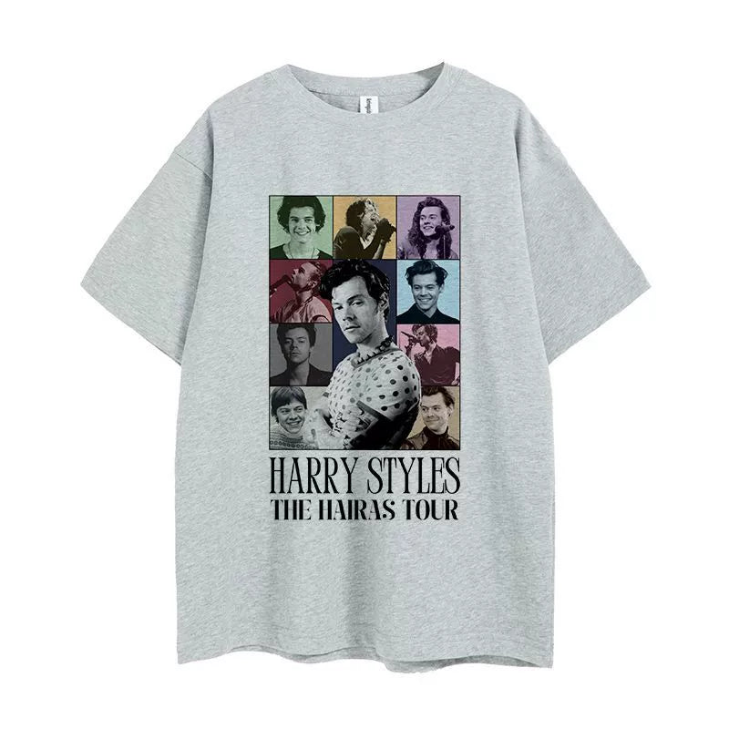 Graphic Print Short-sleeved Sports T-shirt