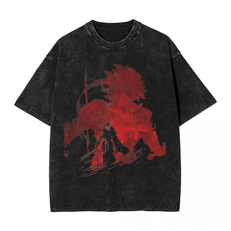 Video Game Character Graphic Vintage Unisex T-Shirt