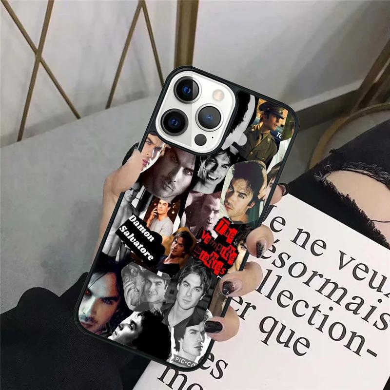 Damon Salvatore Soft IPhone Case