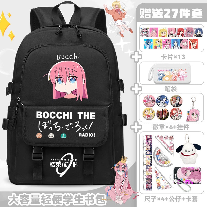 Large Capacity Waterproof Anime Backpack