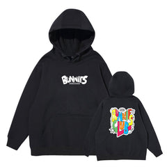 BUNNIES CLUB Pullover Zipper Hoodie