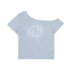 Winter Same Slim-fit Off-the-shoulder T-shirt