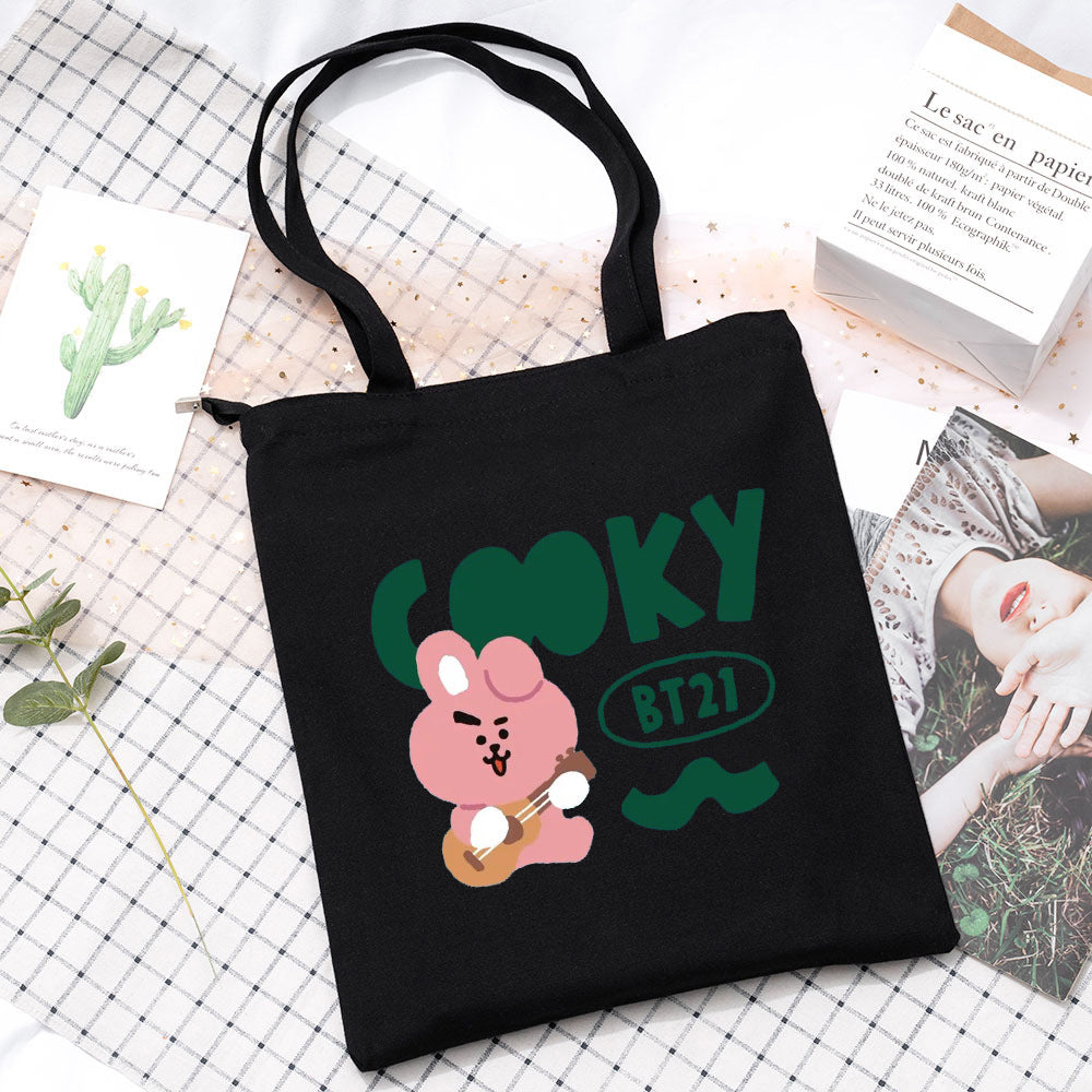 Kpop The Green Planet Shoulder Canvas Bag