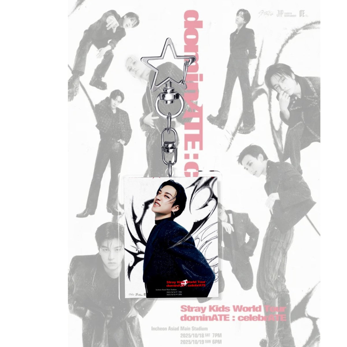 SKZ Dominate: Celebrate Acrylic Keychain