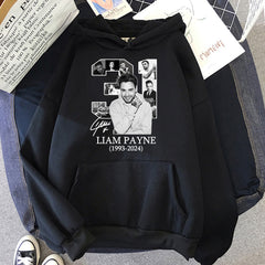 Liam Graphic Print Pullover Hoodie