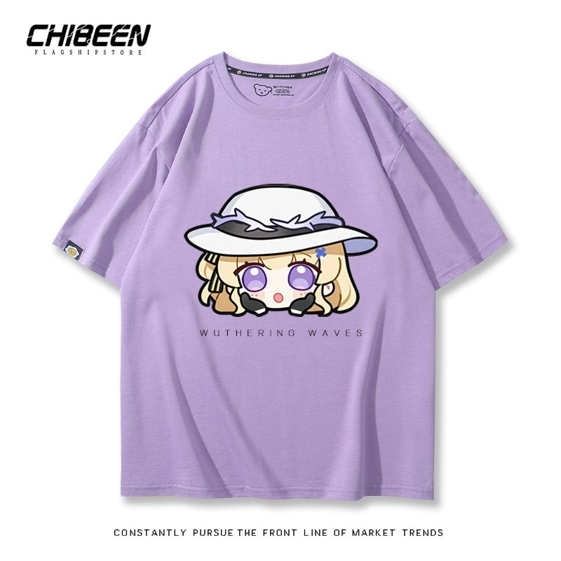 Versatile Game Emoji Short-sleeved T-shirt