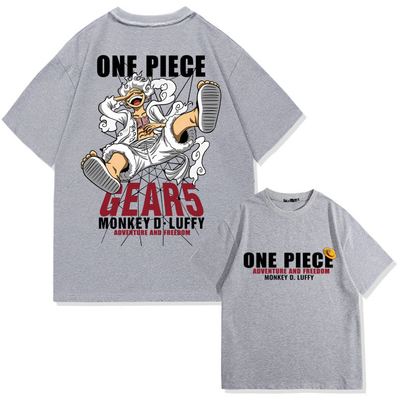 Luffy Cotton Short-sleeved T-shirt
