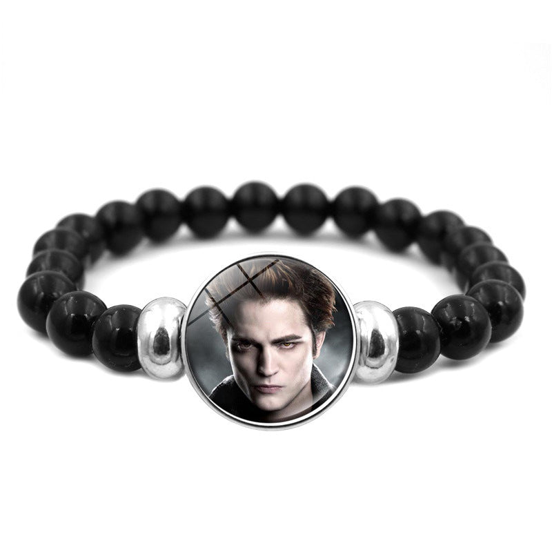 Women's Twilight Beaded Elastic Bracelet