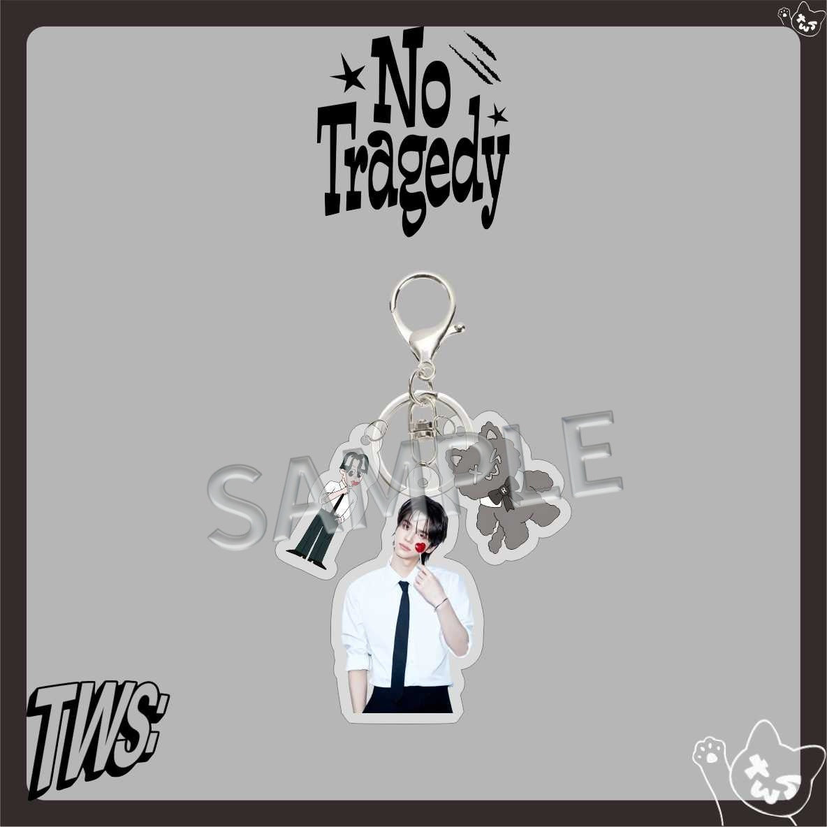TWS NO TRAGEDY Cartoon Acrylic Keychain