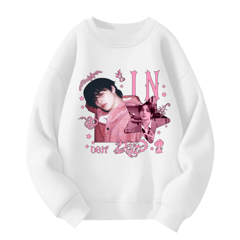 SKZ DOIT Pullover Crew Neck Sweatshirt