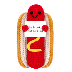 Positive Energy Crocheted Doll