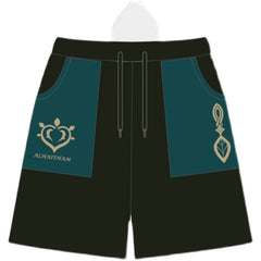 Alhaitham Cos Short-sleeved T-shirt Shorts Set