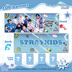 SKZ Laser Handheld Banner Photocard