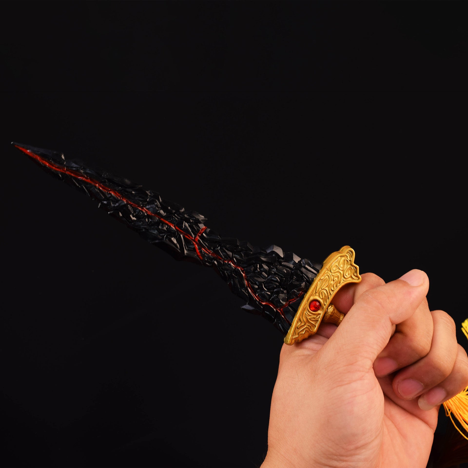 ER Maliketh's Black Blade Sword Model 8.66-Inch Metal Craft Sword