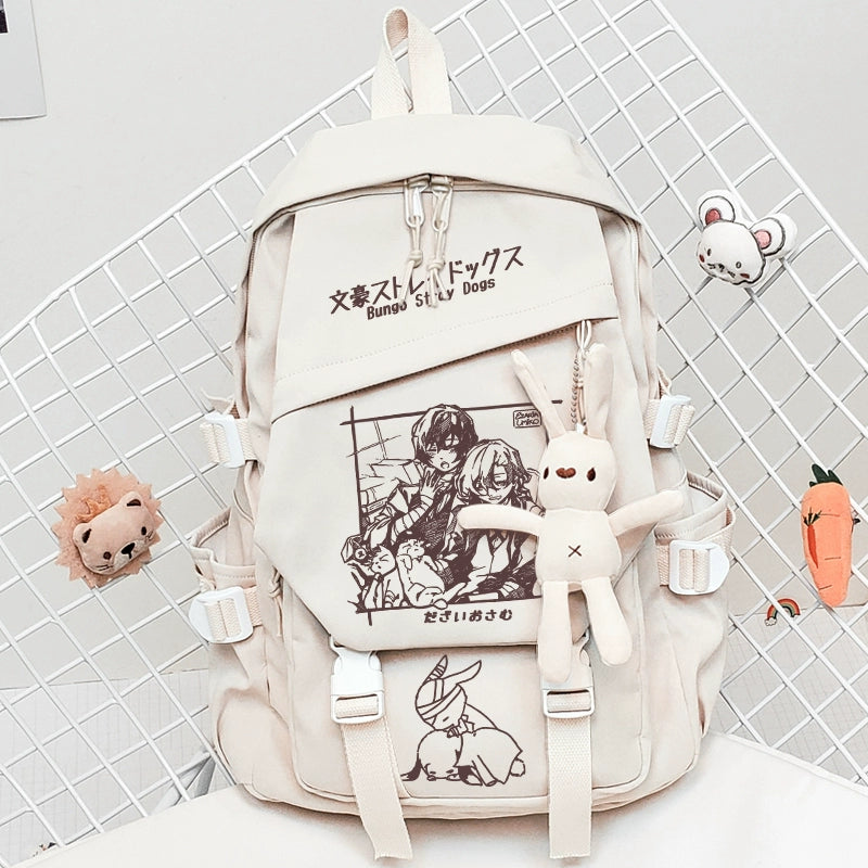 Dazai Anime Pattern Backpack