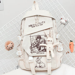 Dazai Anime Pattern Backpack