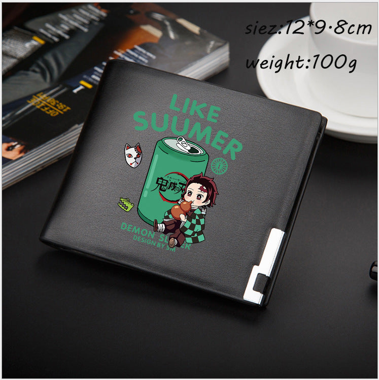 Chic Anime Short PU Leather Wallet