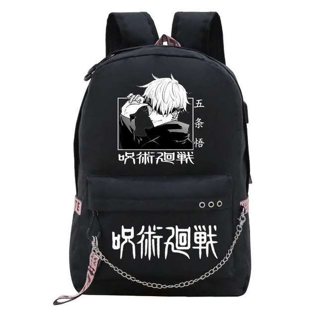 Trendy Anime Print Large Capacity Backpack