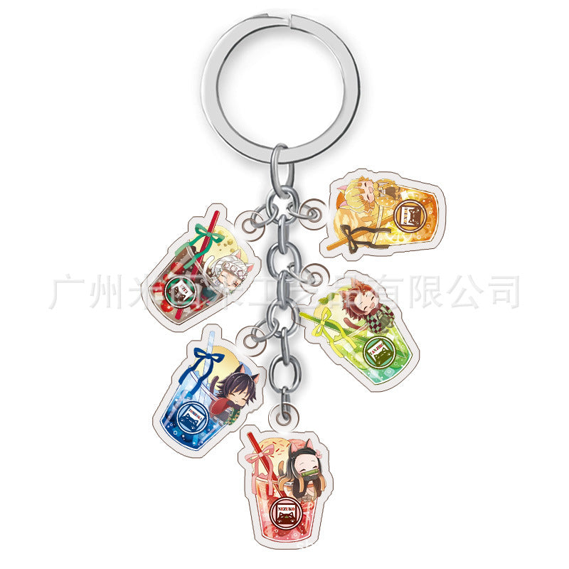 Anime Acrylic Keychain Pendant