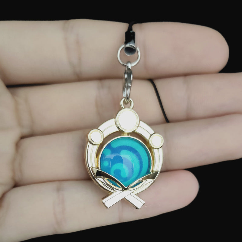 Chic Game Elements Shape Bracelet Keychain Pendant