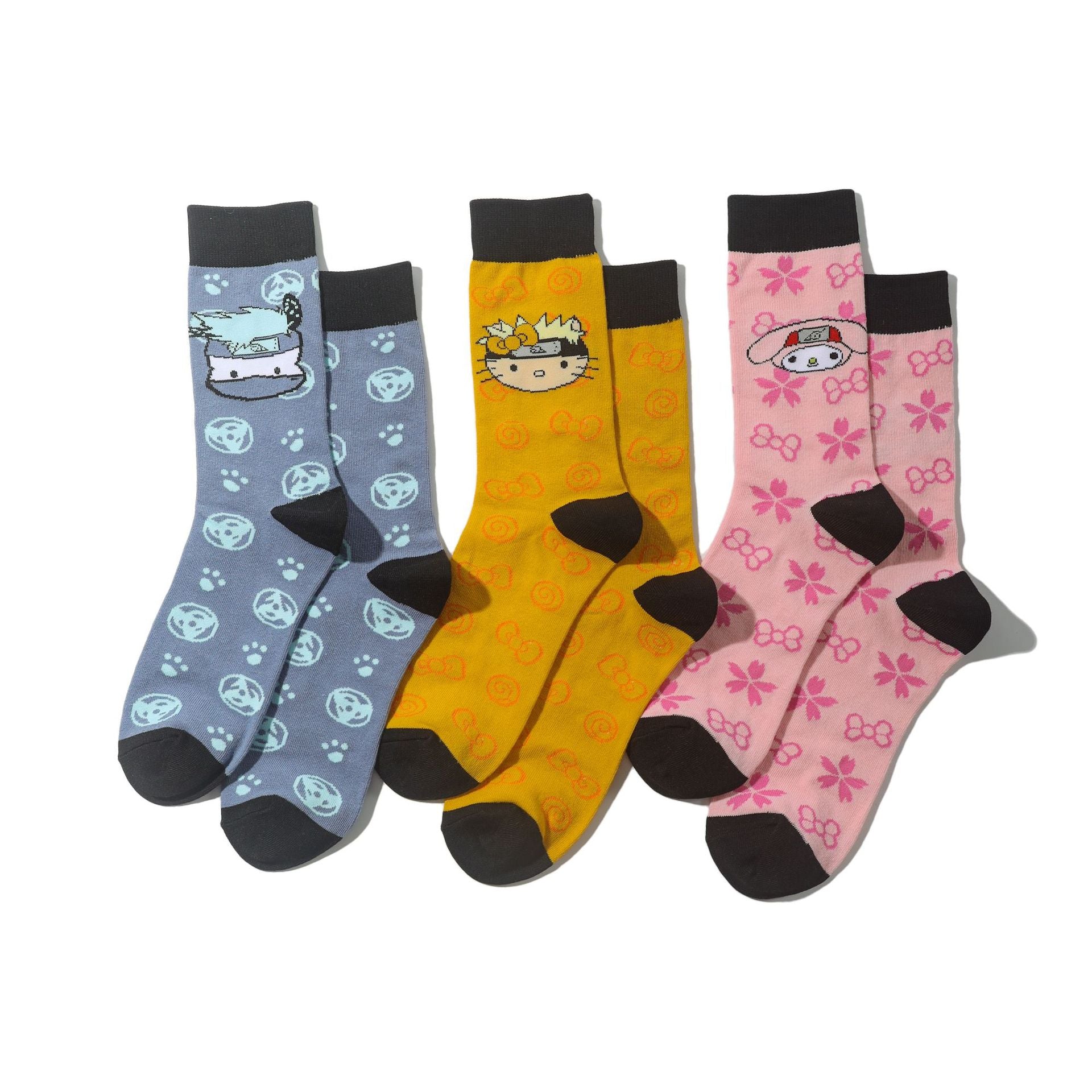 Cute Anime Pattern Mid Length Socks