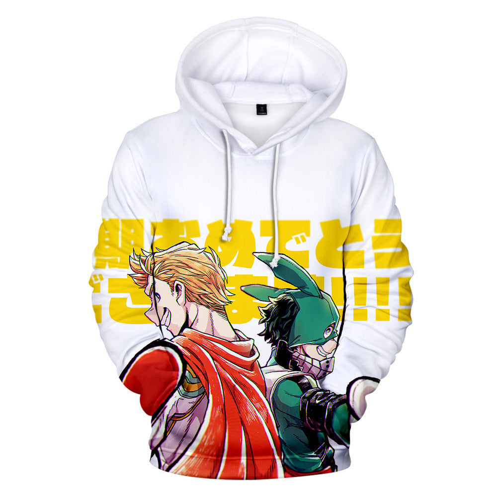 Unisex Cool Anime 3D Printed Cosplay Hoodie