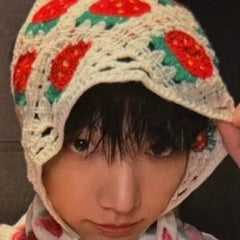 Jaehyun Strawberry Bandana Headscarf